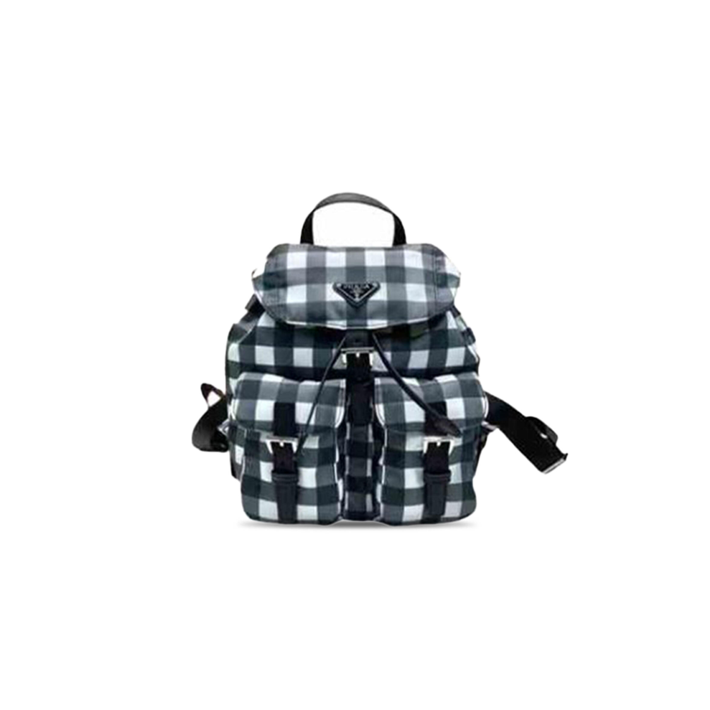 PRADA SMALL RE-NYLON BACKPACK 1BZ677 (28*23.5*12cm)